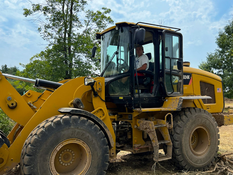 Colin-running-our-loader